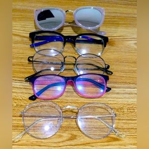 fashion eyeglasses 5 pcs